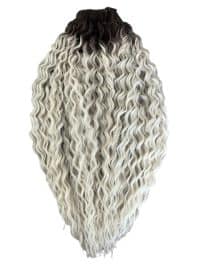 Crochet hair Ariel beige-blonde ombre 300g