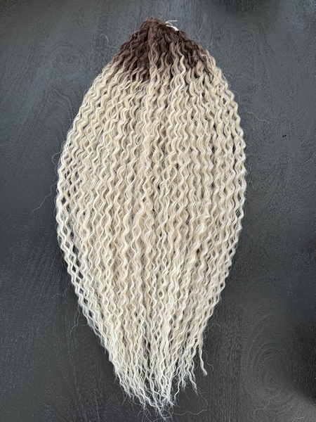 Gehaakt haar Braziliaanse twist beige-blond 100g