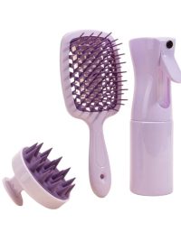 3-Set Haarverzorging Paars